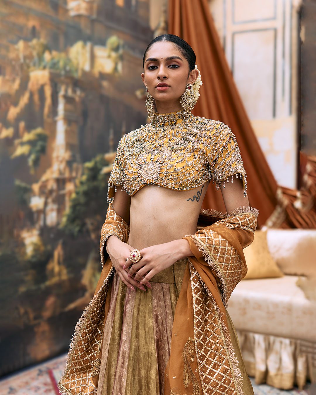 Pravarnika Lehenga Set-C
