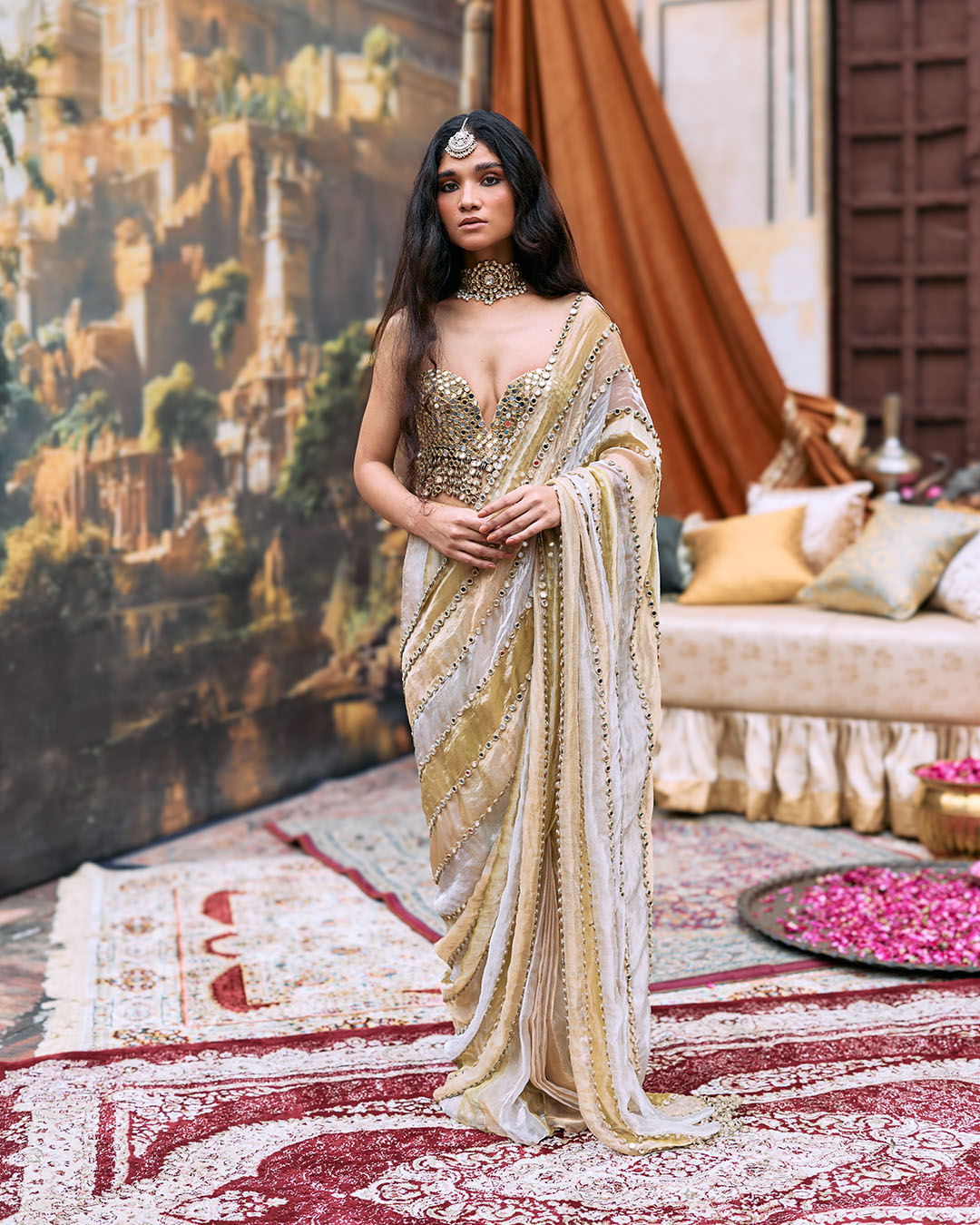 Kanakjyoti Saree Set