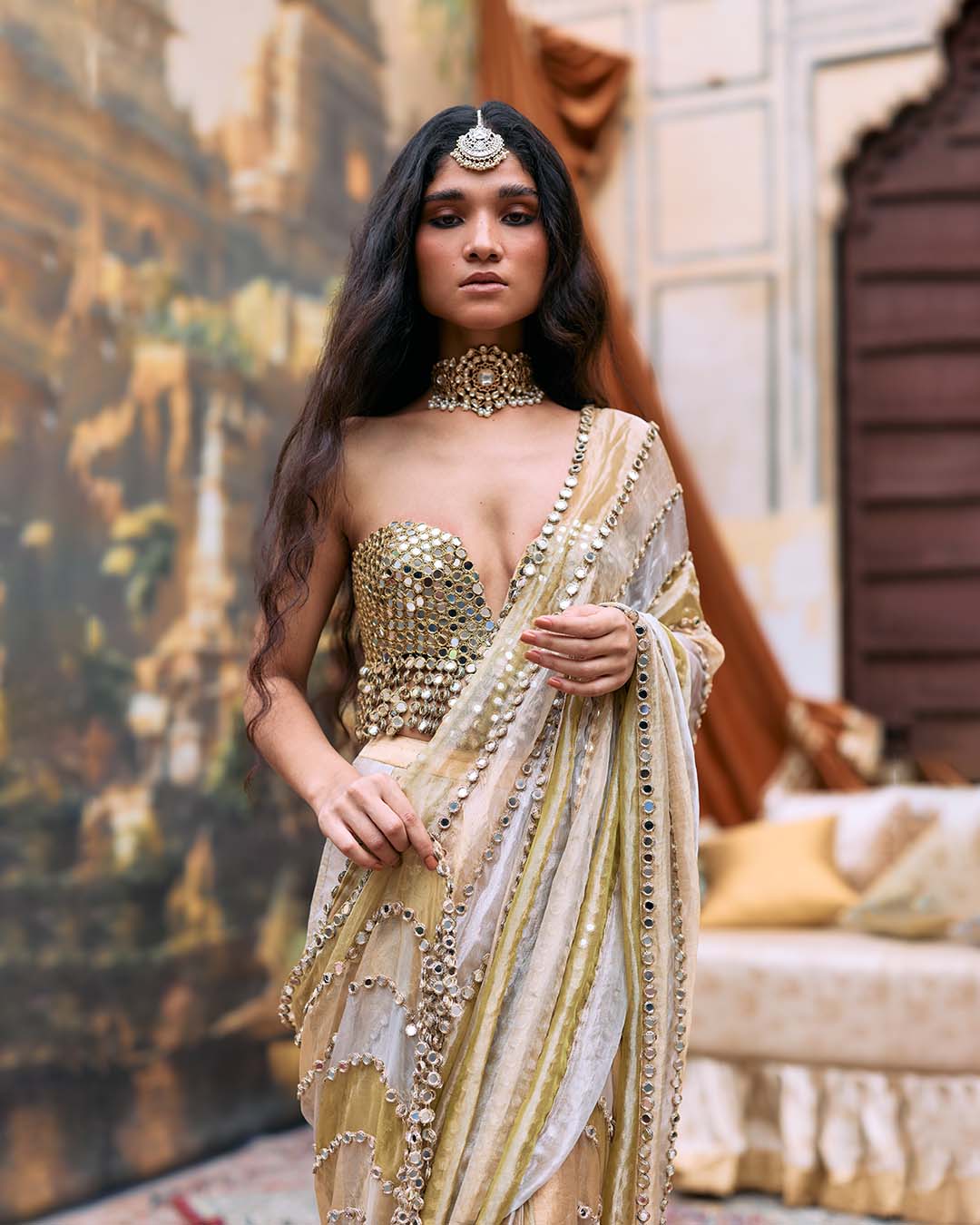 Kanakjyoti Saree Set
