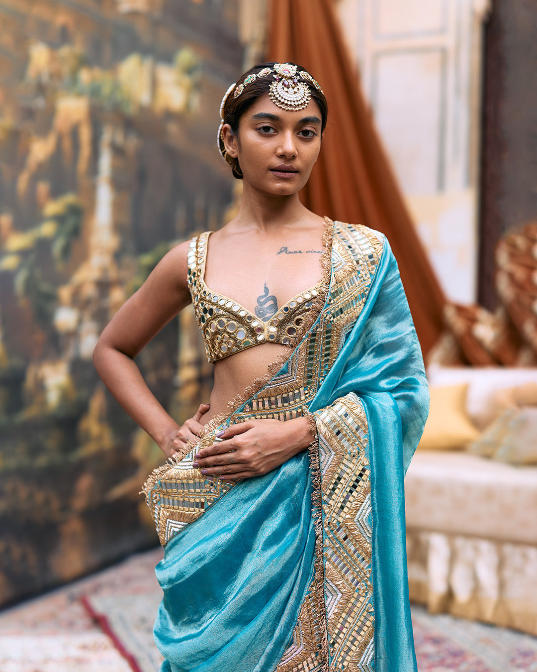 Neelima Saree Set