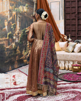 Kanthi Anarkali and Jamawaar Shawl Set