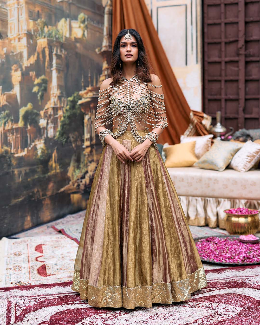 Pravarnika Lehenga Set-B