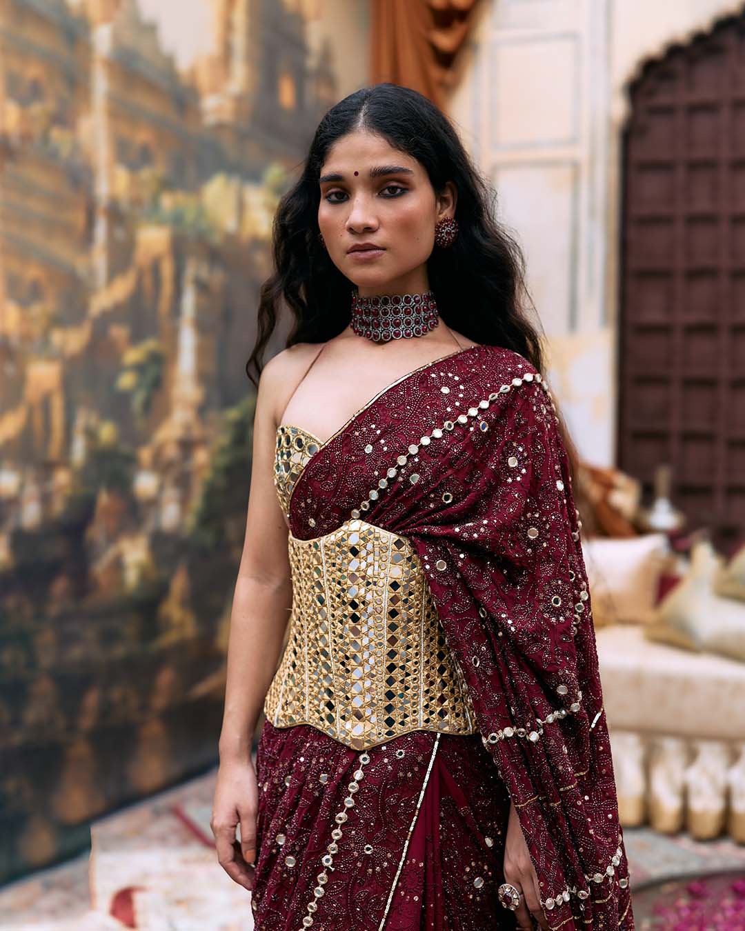 Mekhala Saree Set