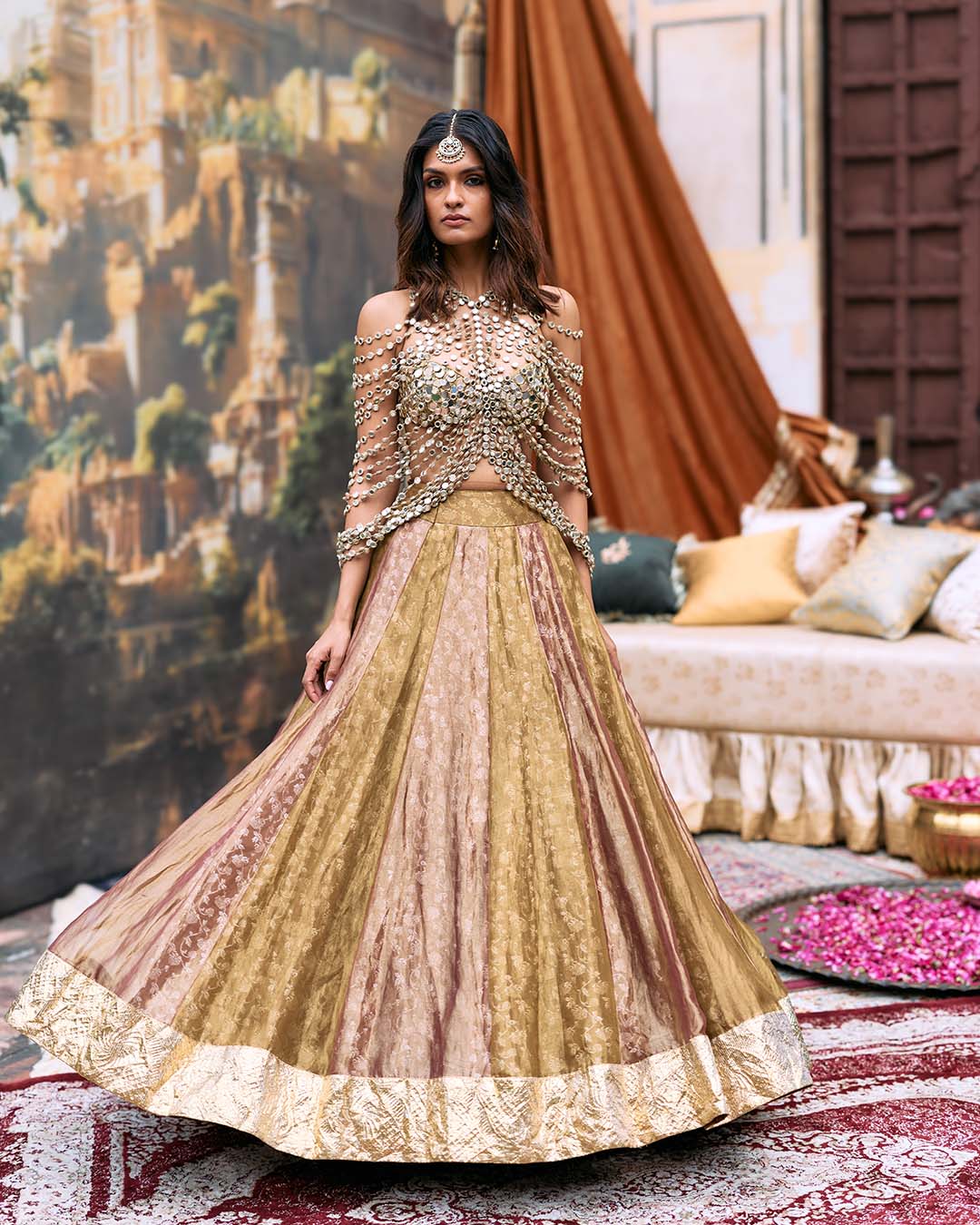 Pravarnika Lehenga Set-B