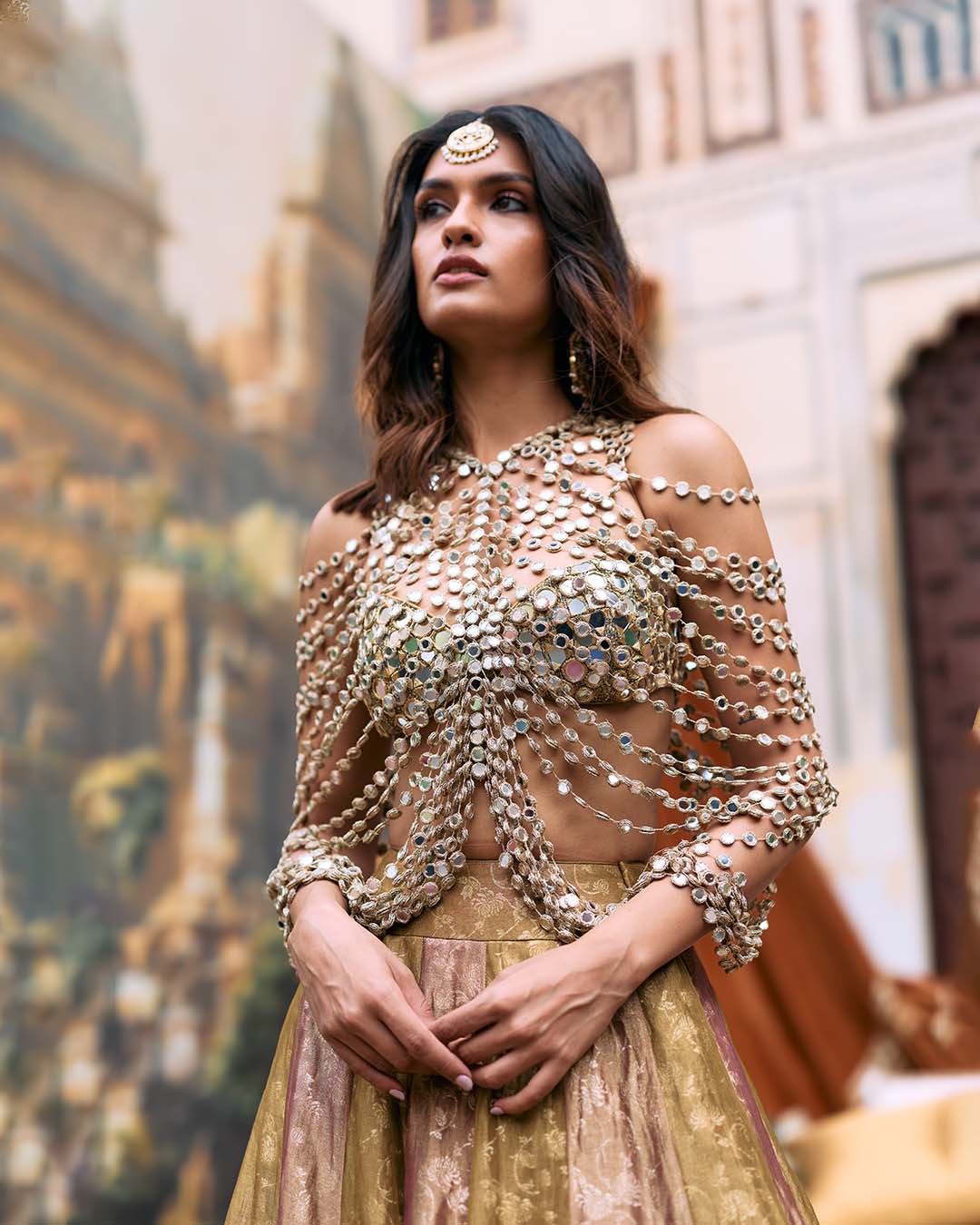 Pravarnika Lehenga Set-B