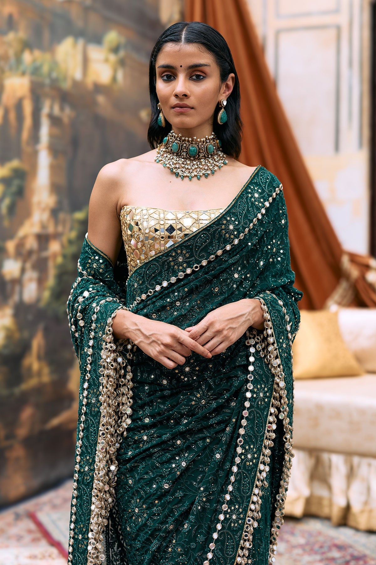 Vanamala Saree Set