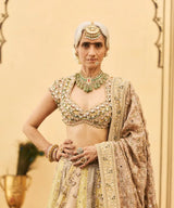 Pallavi Tissue Brocade Lehenga Set