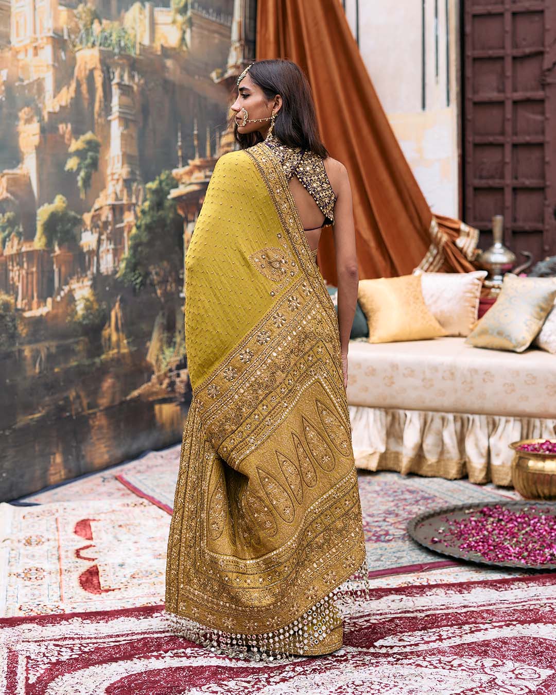 Arundhati Crepe Saree Set