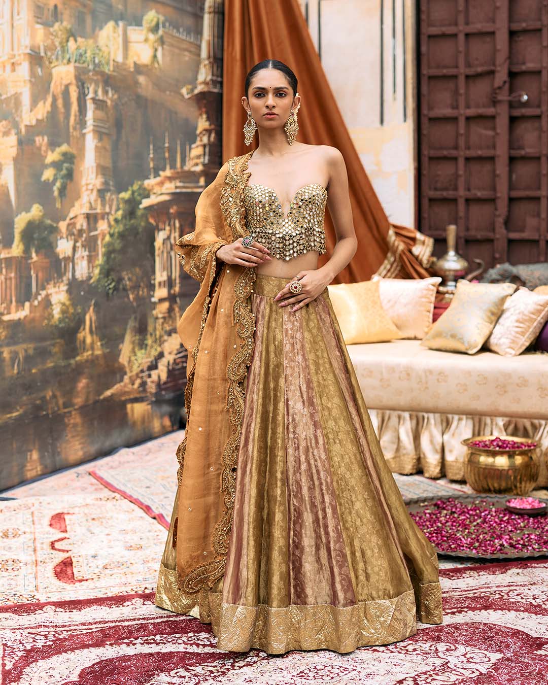 Pravarnika Lehenga Set-D