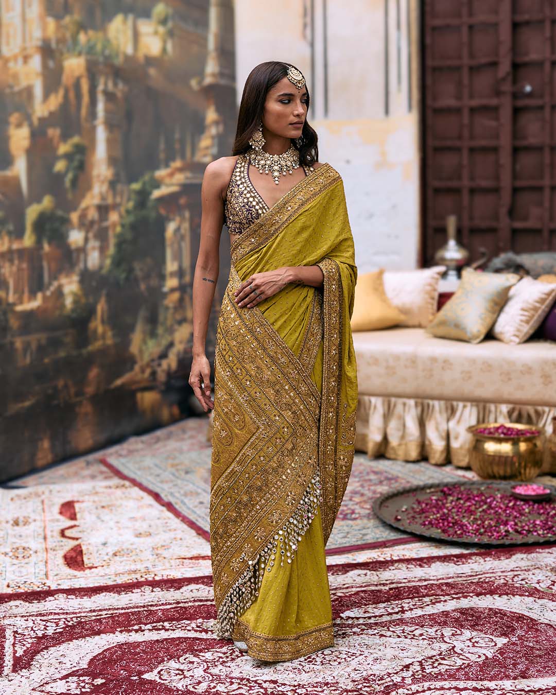 Arundhati Crepe Saree Set