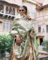 Kiran Sona Chandi Lehenga Set