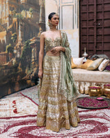 Kiran Sona Chandi Lehenga Set