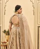 Suvarnarang Tissue Brocade Lehenga Set