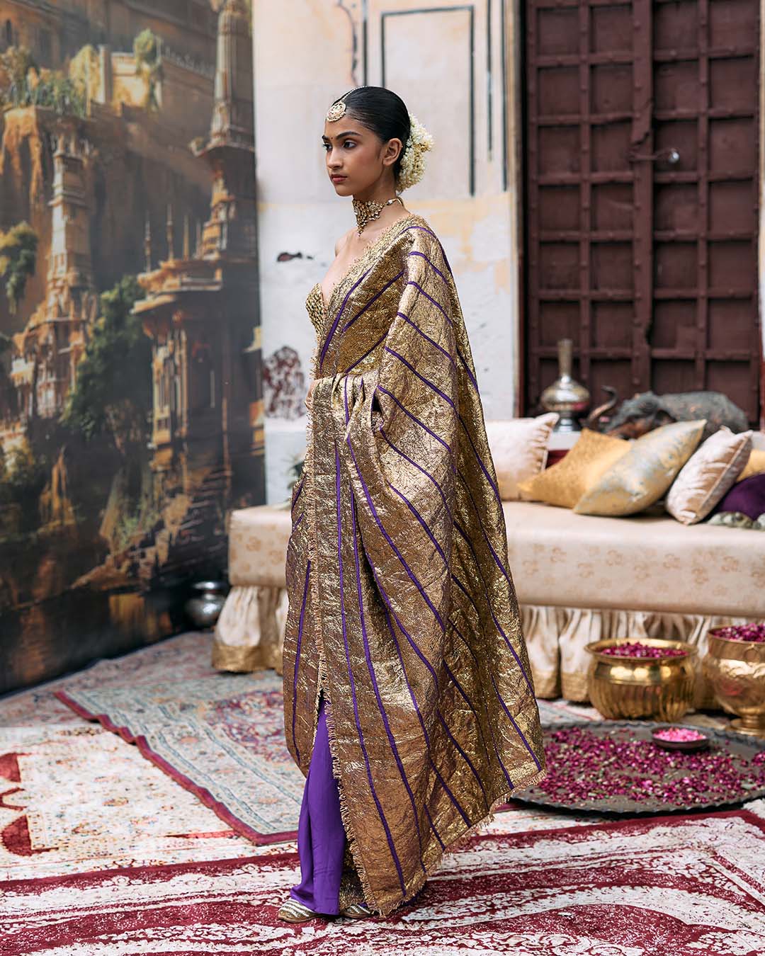 Svarnaalata Saree Set