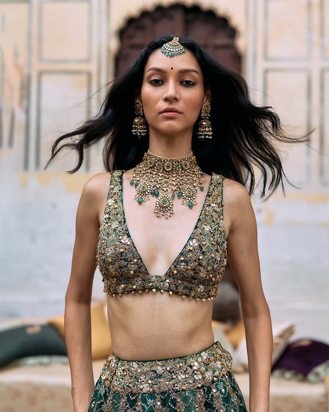 Vaidurya Lehenga Set