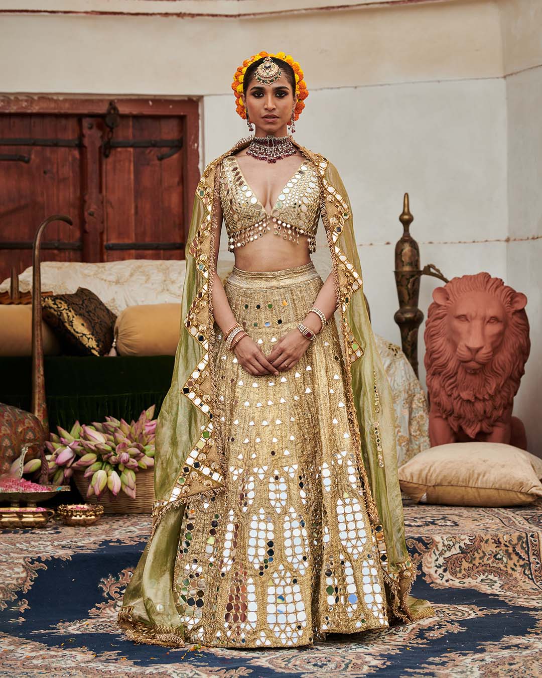 Chand Aayna Lehenga