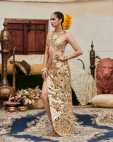 Ibaarat Aayna Skirt Set