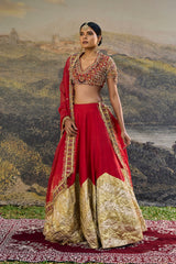 Lalima Jadau Lehenga Set