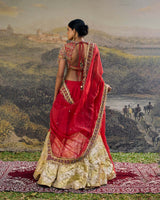 Lalima Jadau Lehenga Set