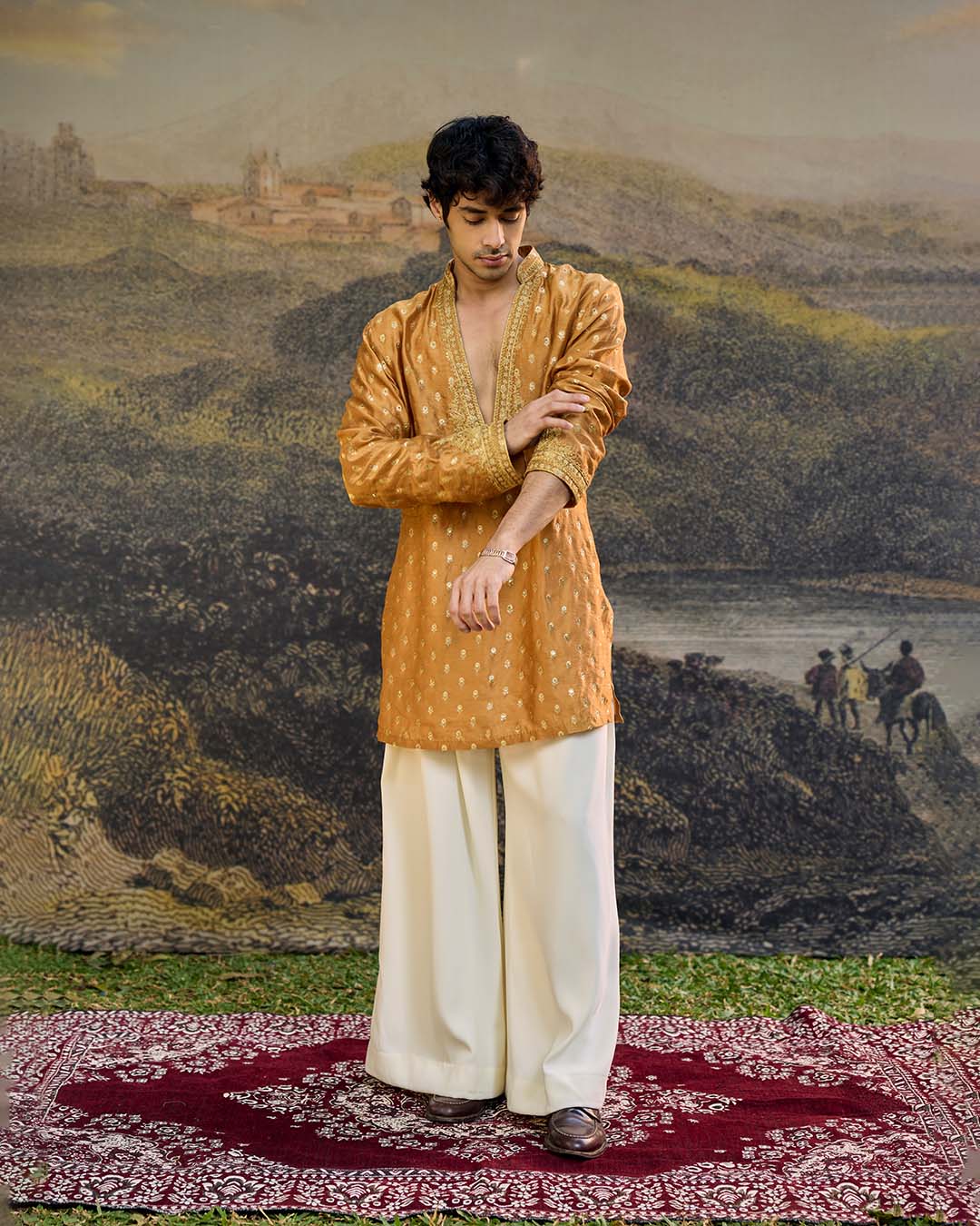 harsh kurta set