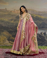 Gulrangi Mirror Anarkali Set