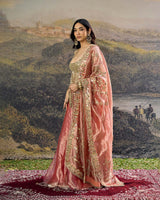 Muskan in Gulbahar Mirror Sharara Set
