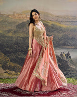 Muskan in Gulbahar Mirror Sharara Set