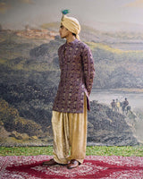 Baijanti Brocade Kurta Set