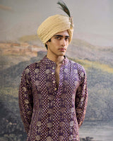Baijanti Brocade Kurta Set