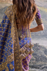 Advay Ombr? Saree Set