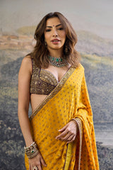 Pehr Crepe Saree Set