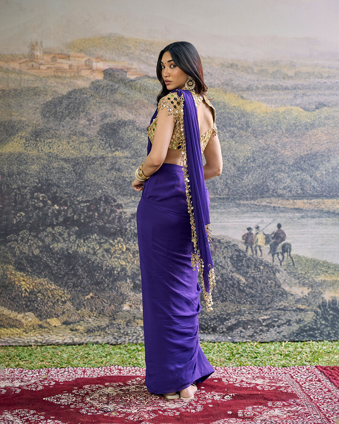 Ruhani Saree Set