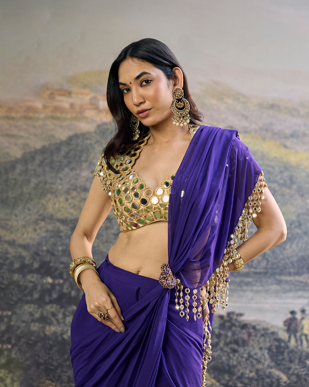 Ruhani Saree Set