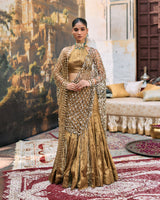 Mandira Lehenga Set with Sheeshya Veil
