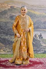 Sunehri Zari Sharara Set