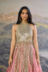 Gulbahar Mirror Lehenga Set