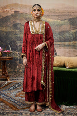 Surkh Shahi Suit