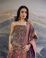 Rang Mahal Jamewar Lehenga Set