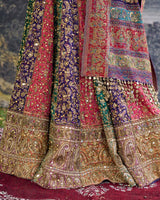 Rang Mahal Jamewar Lehenga Set