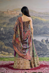 Rang Mahal Jamewar Lehenga Set