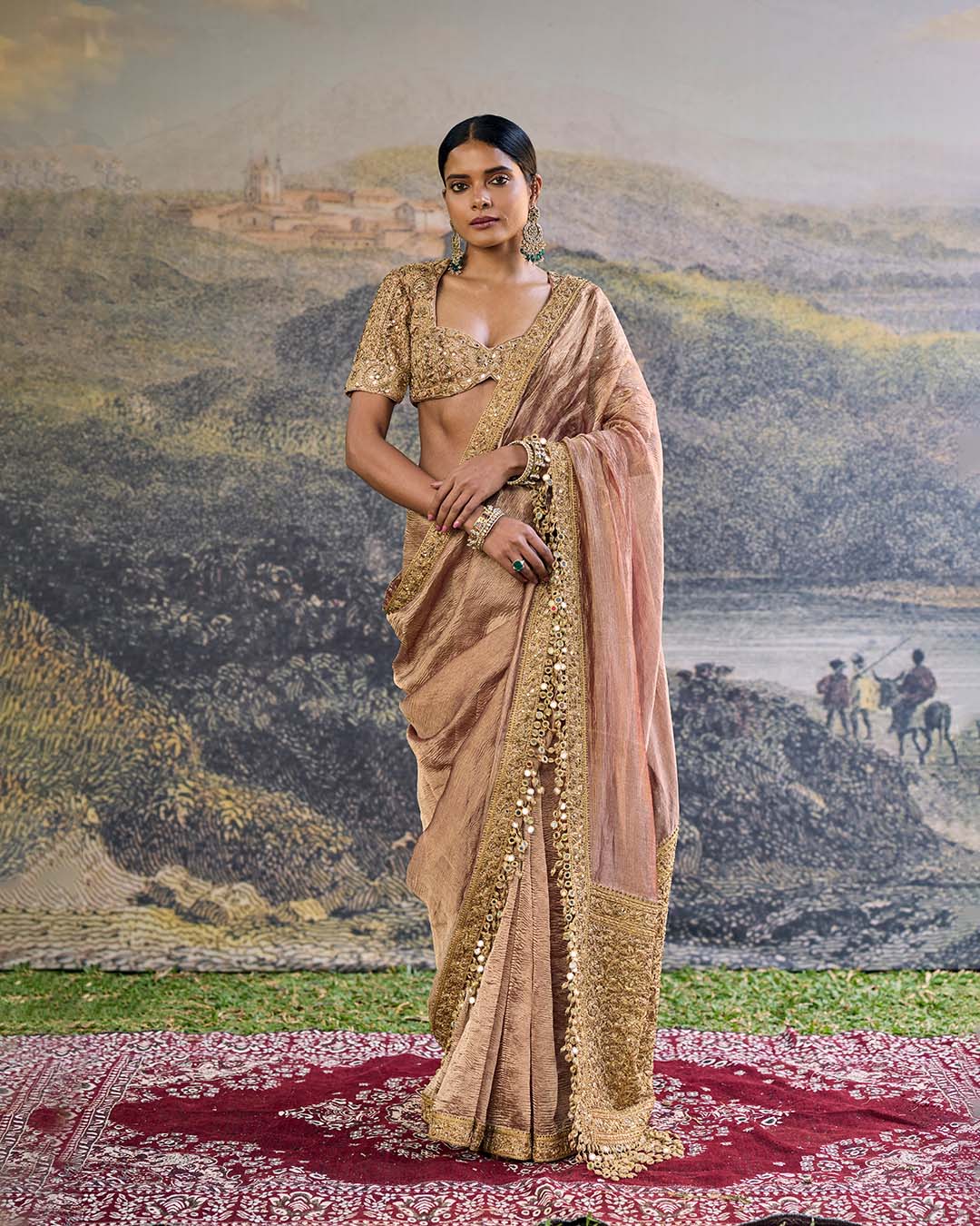 Trinaya Saree Set