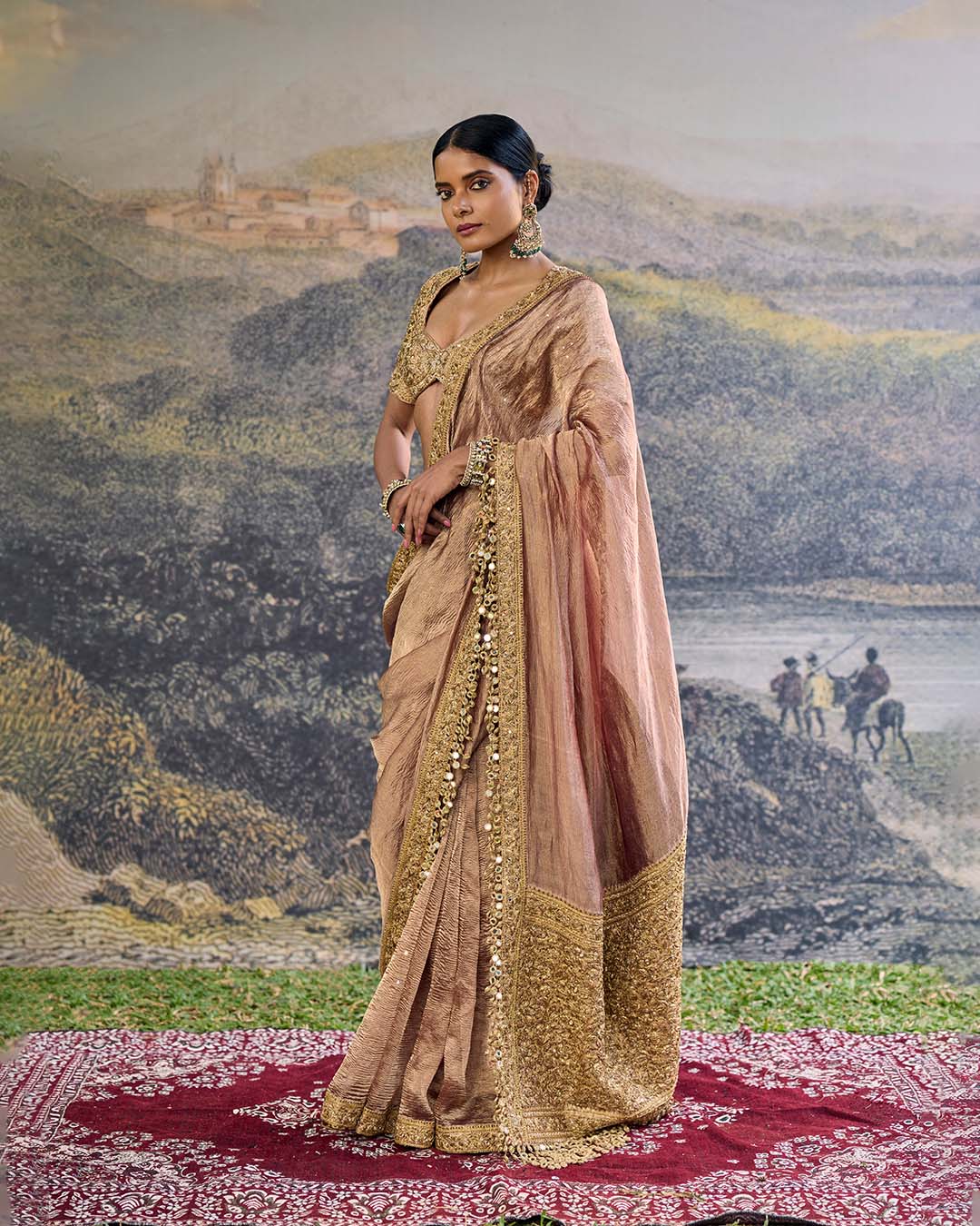 Trinaya Saree Set