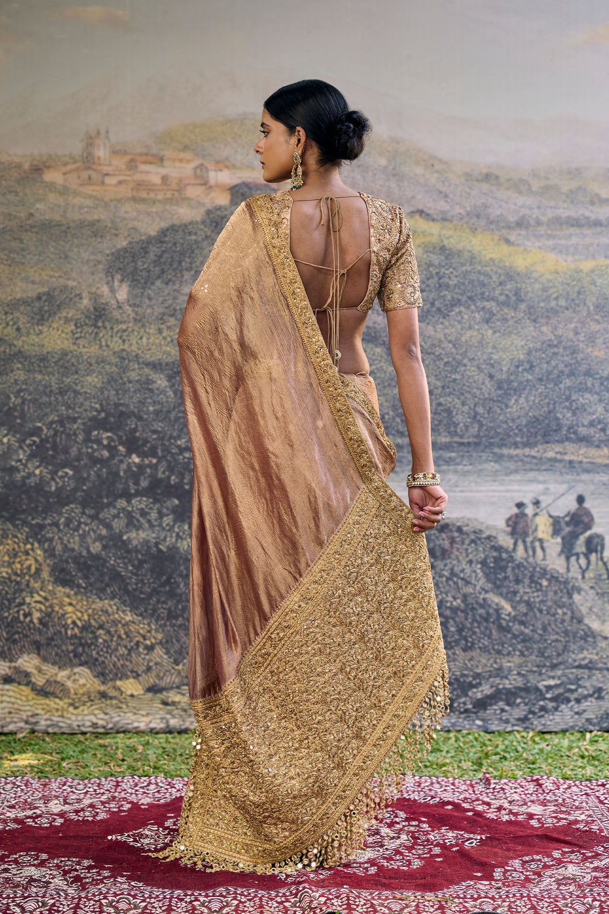 Trinaya Saree Set
