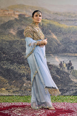 NEELAMBARA SAREE SET