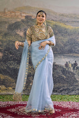 NEELAMBARA SAREE SET
