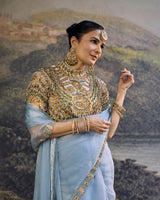 Neelambara Saree Set