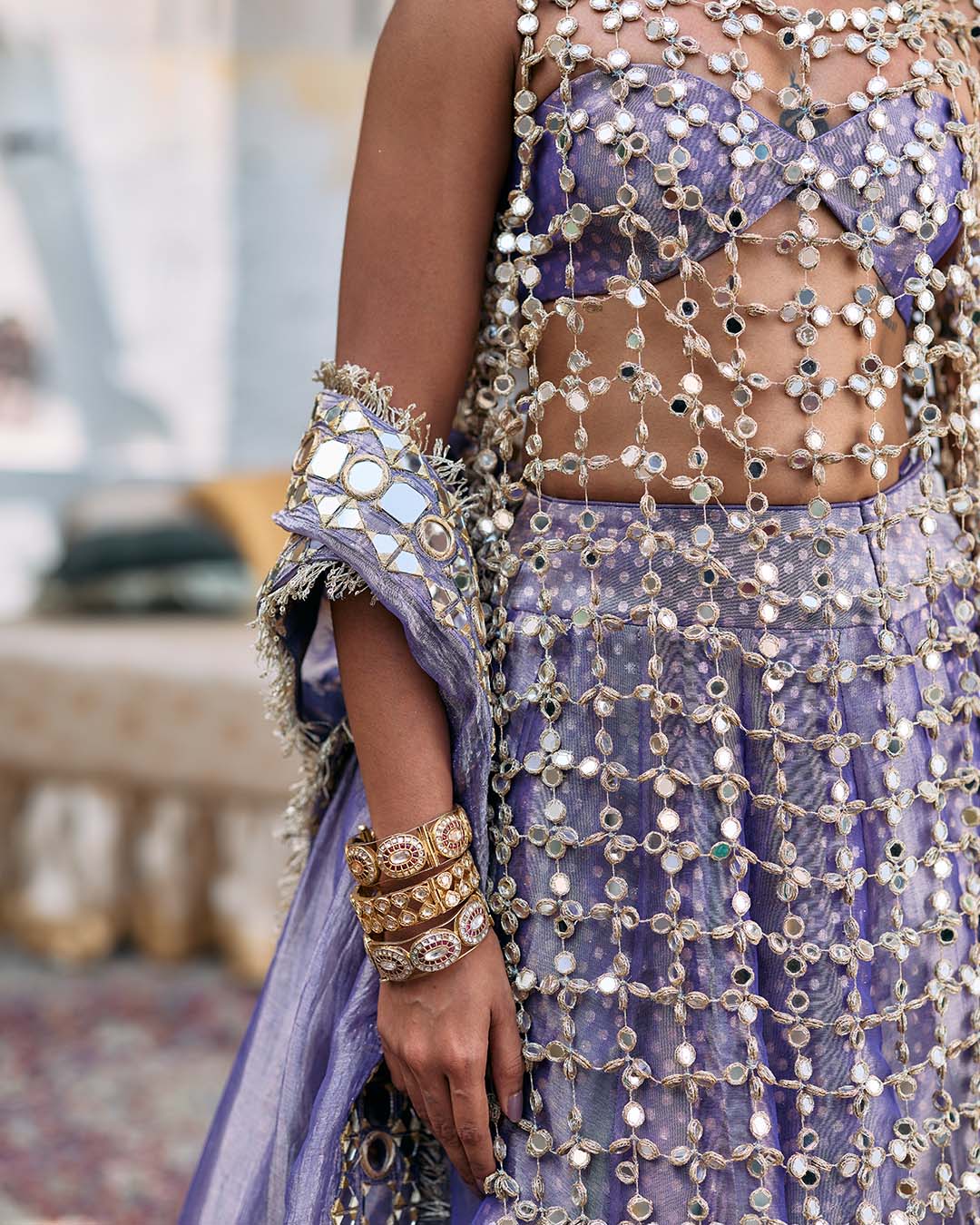 Prabha Lehenga Set with Dupatta
