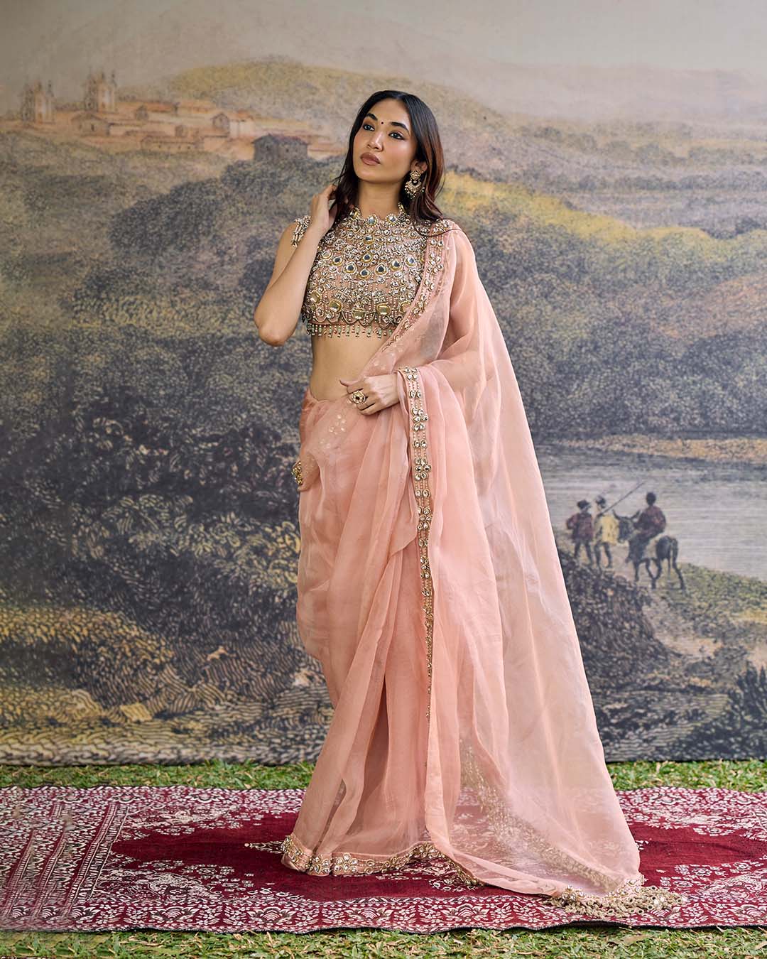 Padmika Saree Set