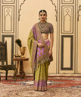 Ranga Ombre Georgette Saree Set