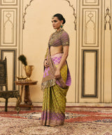 Ranga Ombre Georgette Saree Set